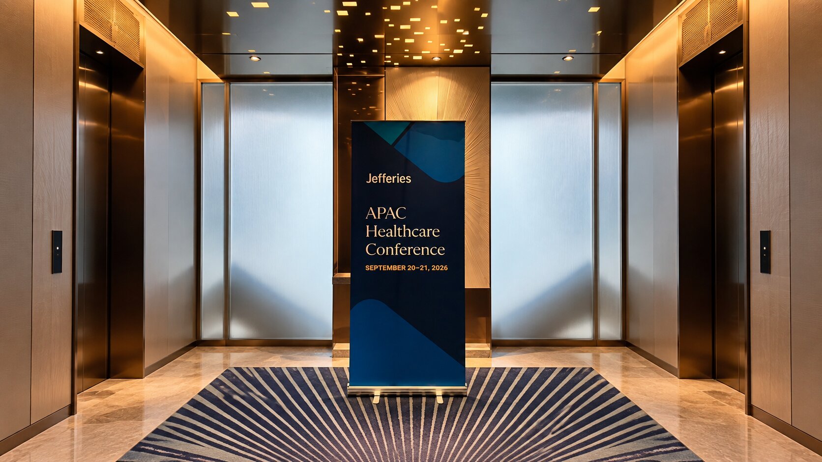 2026 Jefferies APAC Healthcare Conference 會場看板